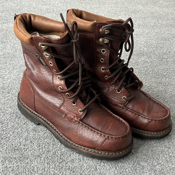 L.L.Bean Kangaroo Upland Bird Hunting Boots Gore-Tex Vibram Mens 10.5